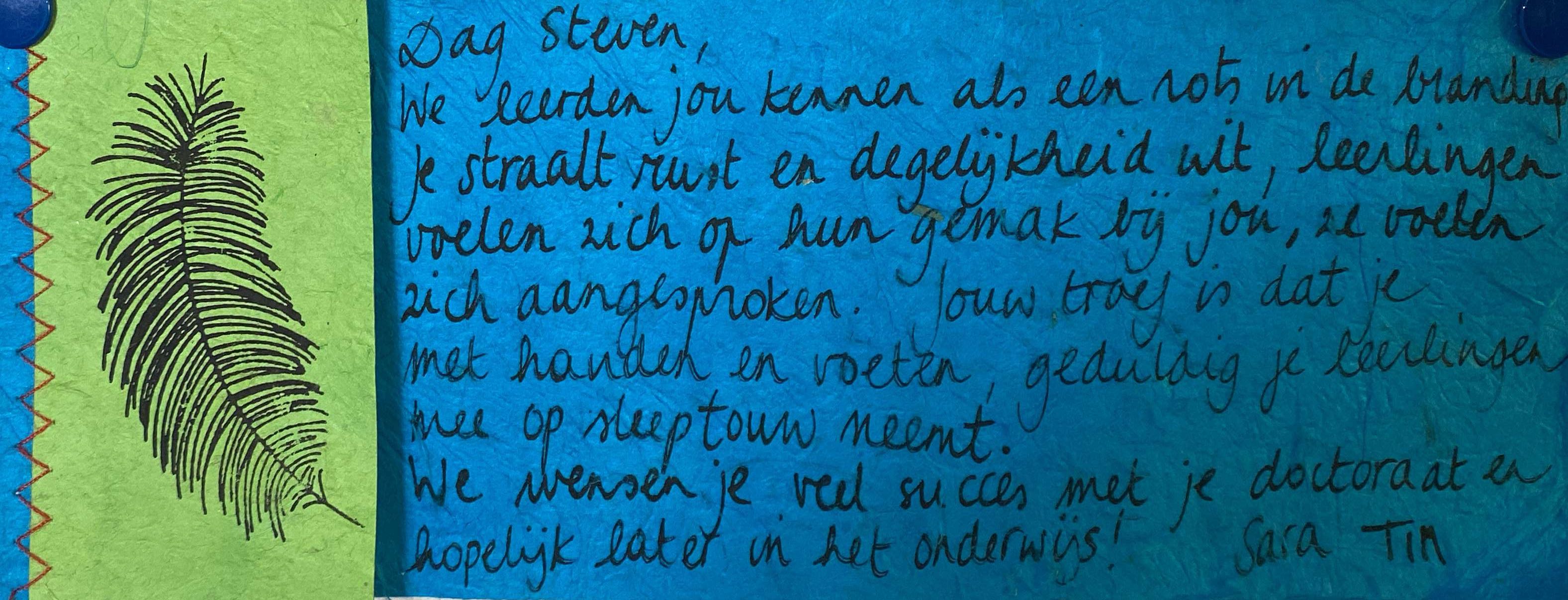 Feedback van leerling